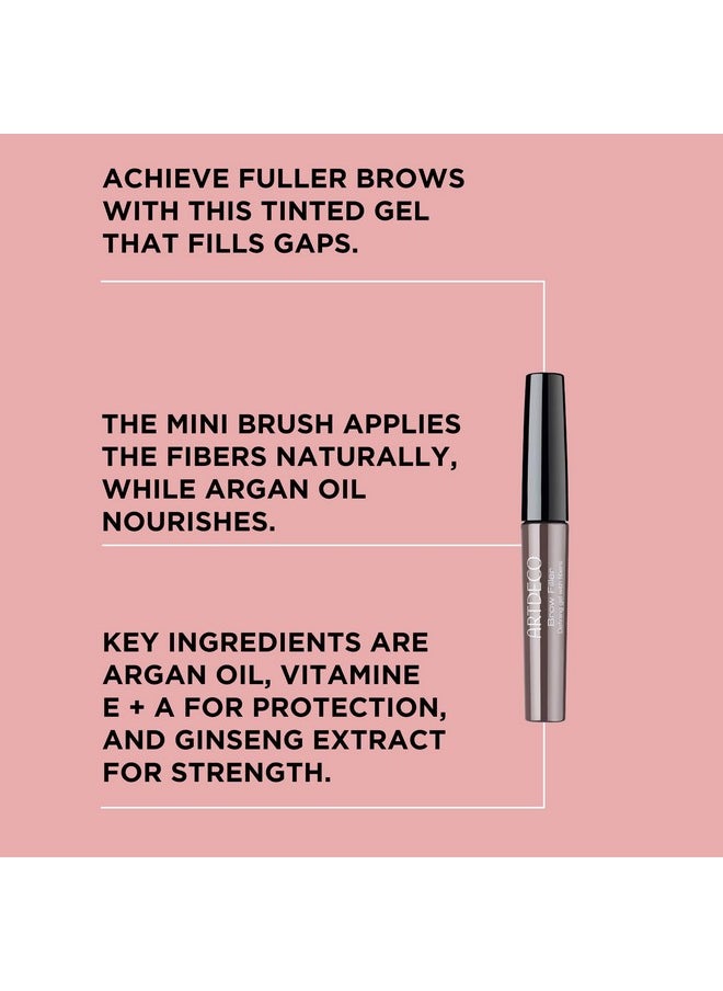 ARTDECO - ARTDECO Brow Filler - Brown N°03 - Make Brows Fuller & Thicker - Tinted Gel Shapes, Defines Brows & Fixes Them in Place - Mini Brush for Easy Application - Eyebrow Gel - Eye Makeup - 0.24 Fl Oz - Image 1