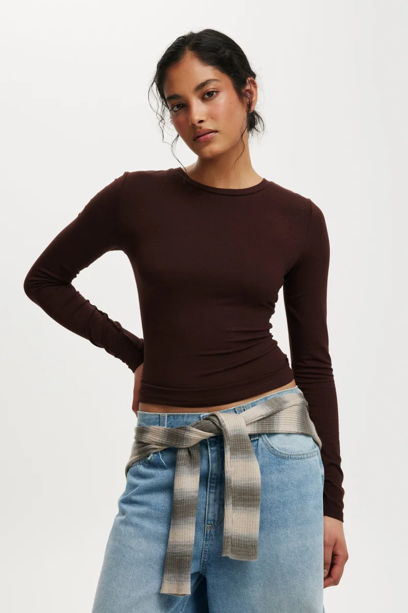 Cotton On All Day Crew Long Sleeve