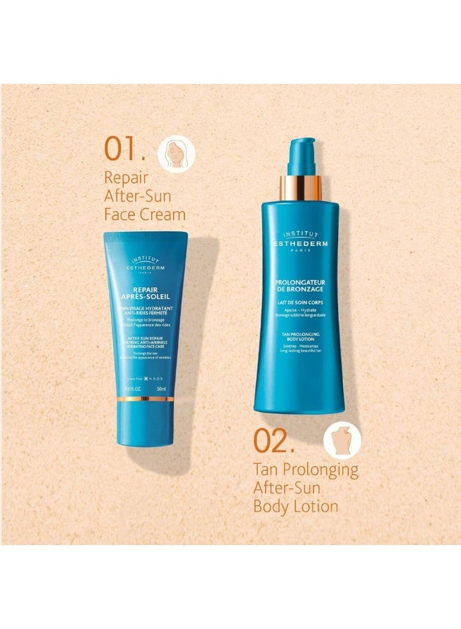 Institut Esthederm Solaire Face After Repair and Sun Tan Enhancing Lotion 50ml - Image 2