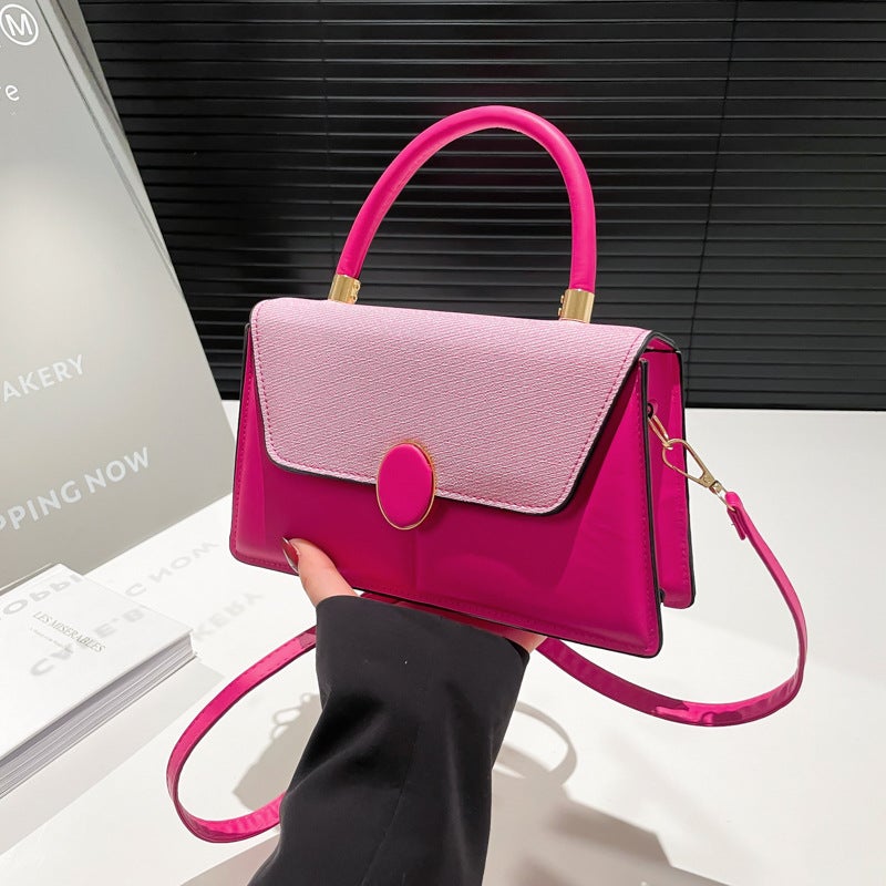 Niche High-End Design Handbag 2025 Summer Fresh And Beautiful Simple High-Face Value Elegant Shoulder Bag - Image 2