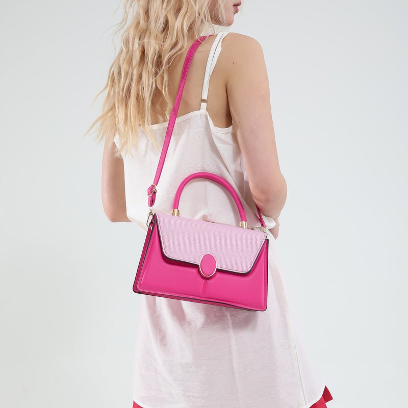 Niche High-End Design Handbag 2025 Summer Fresh And Beautiful Simple High-Face Value Elegant Shoulder Bag - Image 3