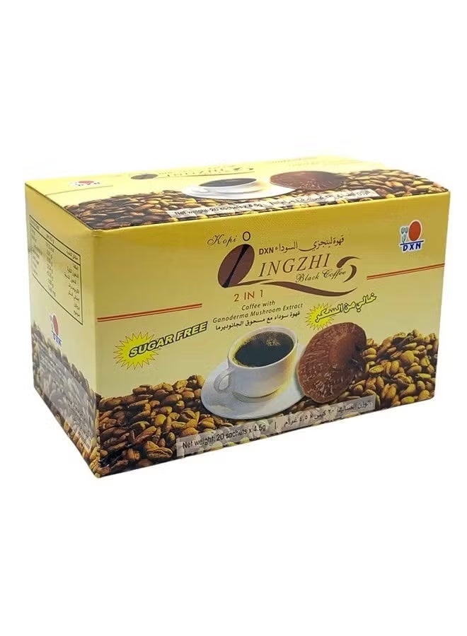 ing Lingzhi Black Coffee Sugar Free 90g - Image 1
