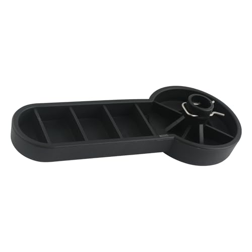 Osompar Seat Recliner Handle Front Driver Side Compatible with Jeep Wrangler JK 2011-2017 Replaces 1FL44DX9AB Seat Adjuster Lever - Image 4