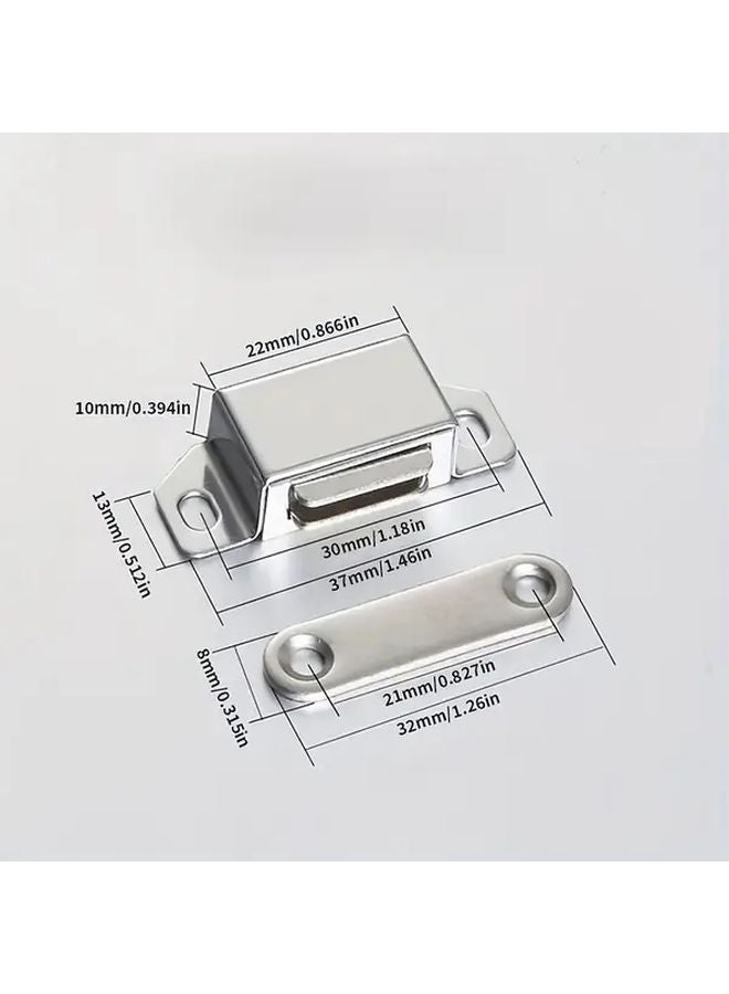 8pcs Magnetic Door Snap Cabinet Closer Tool Free Installation Modern Accessory - Image 4