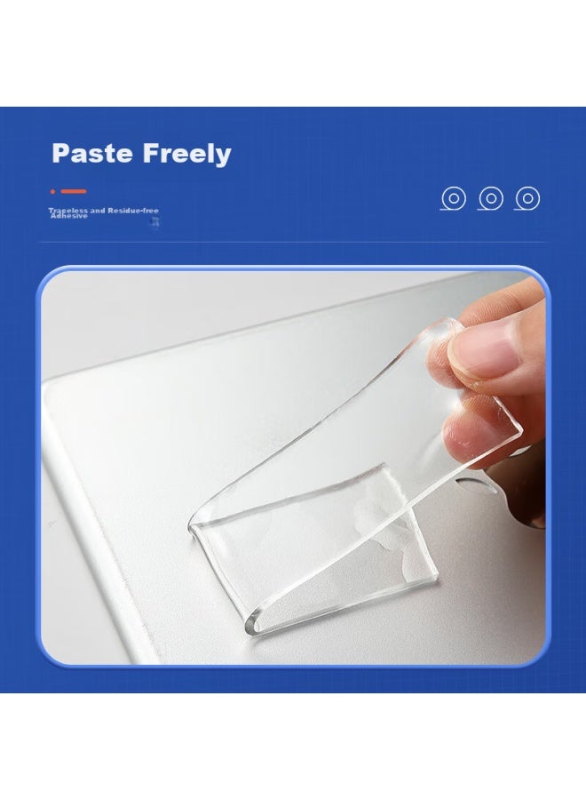 ام اند جي Chenguang (m&g) قرطاسية شريط لاصق نانو غير مرئي مزدوج الوجه، 30mm*5m*1mm، تصميم قشرة فقاعية، لا يلتصق على الجوانب، للاستخدام المنزلي والسيارة، لاصق ملصقات واقترانات رأس السنة، Ajd957at - Image 2