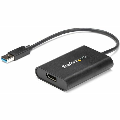 StarTech.com USB 3.0 to DisplayPort Adapter, USB DP Monitor Converter for Windows, 4K, TAA (no support for macOS/ChromeOS/Linux) - Image 1