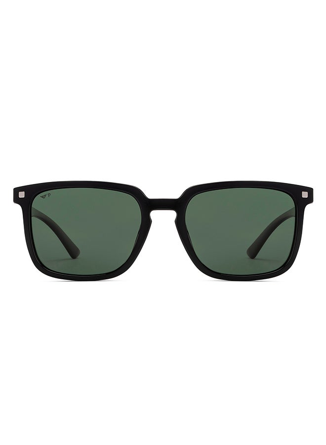 VINCENT CHASE Unisex Full Rim Square Classics Branded Latest And Stylish Sunglasses Polarized And 100% UV Protected Unisex Large VC S16753 - Image 2