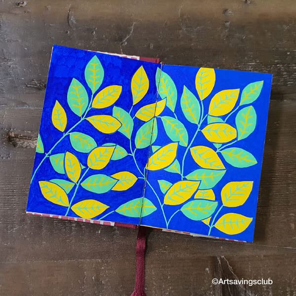 Zig Posterman Paint Markers TIP SIZE:1 mm [Violet,Brown,Red,Orange Special combo set] Never Fade Quick Dry and Permanent Works on Rocks Painting Wood Fabric Canvas and much more. AP-Certified JAPAN - Image 5