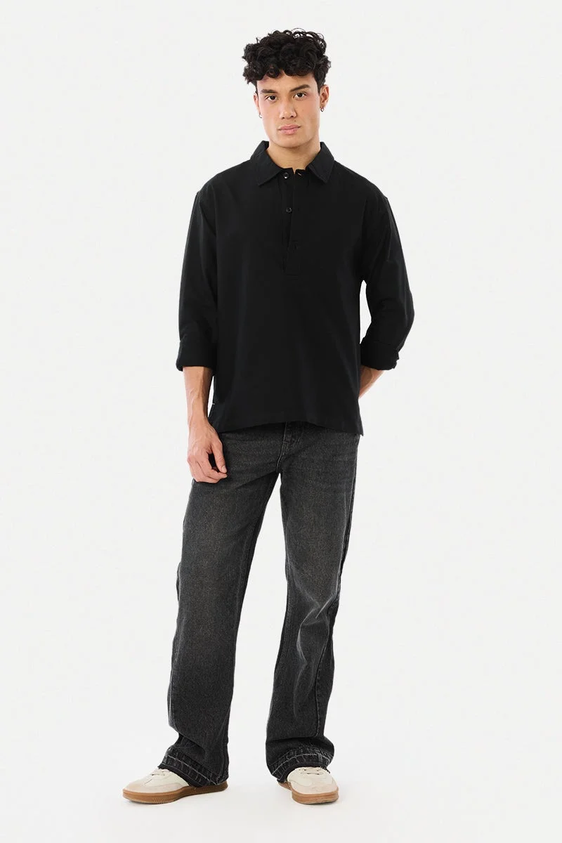 سنيتش قميص بولو قطن % بقصة عادية