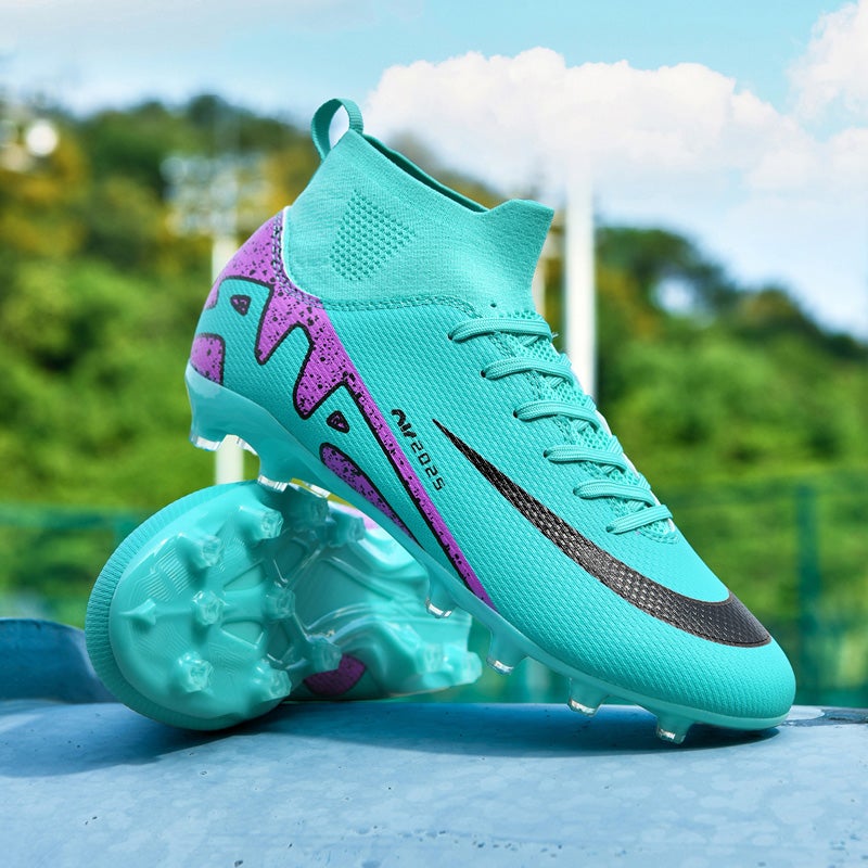 Joint 2024C Luo New Adult Children'S Football Shoes Boys Spike Students Ag Broken Nail Grass - Image 4