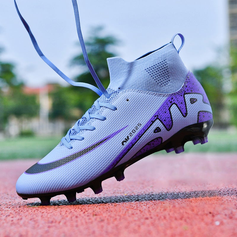 Joint 2024C Luo New Adult Children'S Football Shoes Boys Spike Students Ag Broken Nail Grass - Image 3