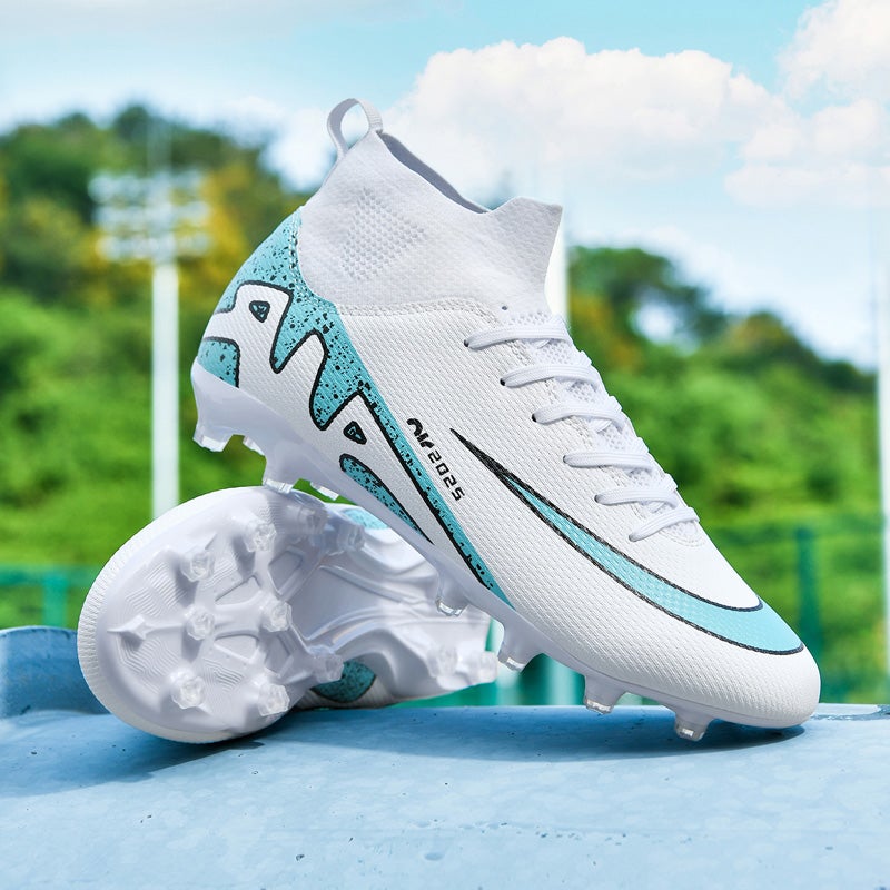 Joint 2024C Luo New Adult Children'S Football Shoes Boys Spike Students Ag Broken Nail Grass - Image 5
