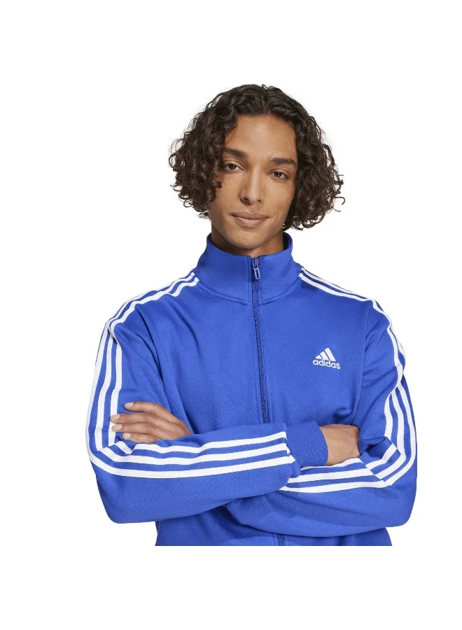 adidas بدلة تدريب M 3S Fl Tt Ts زرقاء XS/S