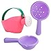 Biubee Small Soft Bath Toys for Toddlers 13 Super Easy to Clean Water Table Toys Baby Tub Swimming Pool Toy Fun Tactile Training Newborn Gifts 3Packs Pink - Image 3
