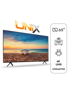 شاشة سمارت - 65 بوصة - 4K UHD - نظام اندرويد - UHD65STRA