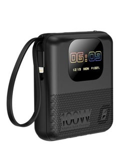 GS Power Bank 10000mAH|2.01 Inch Full Touch Screen|Bluetooth 5.3|Multi-Device Charging, JL7012 Chip|Amazing Speaker  - Image 2