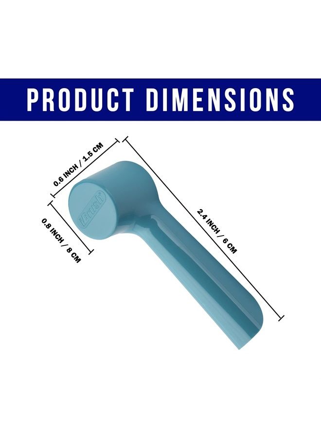 ibrush 4 Pieces Colorful Toothbrush Replacement Head Protecting Cover Compatible with Oral-B Electric Toothbrush - Image 2