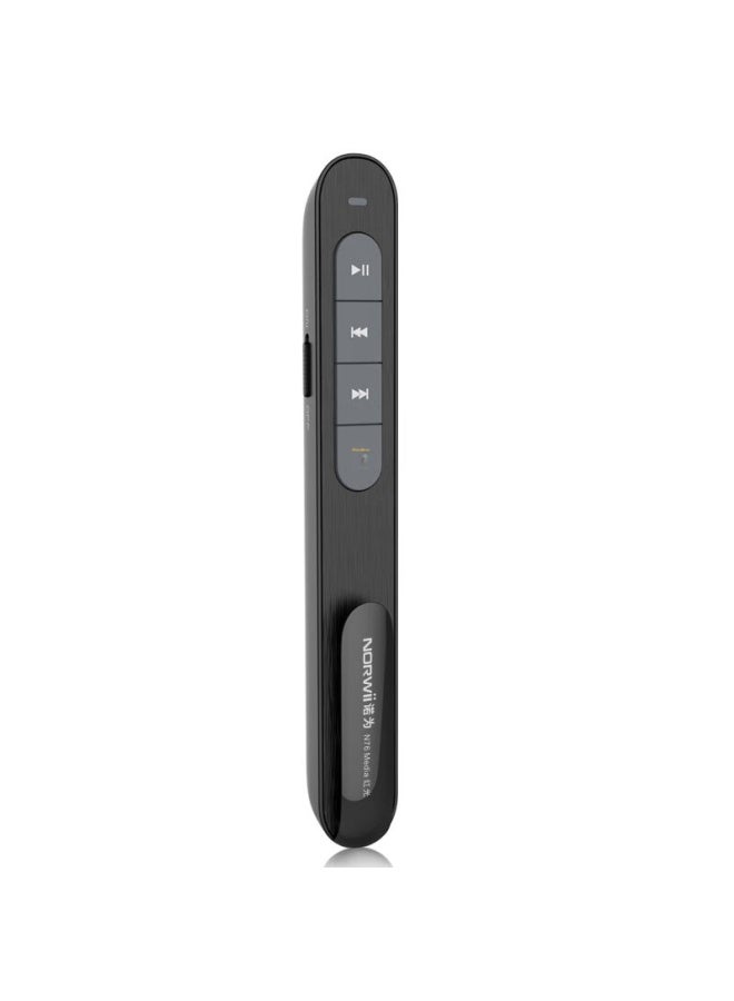 Norwii Host's Wireless Rechargeable Audio-controlled Pen For Weddings And Events, Music Video Remote Control Pen For Song Selection And Volume Adjustment, Black Host's Pen N76m - Image 4