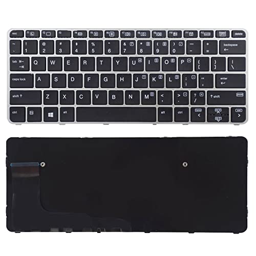 SUNMALL Replacement Keyboard Compatible with HP EliteBook 730 G5 735 G5 830 G5 836 G5 735 G6 830 G6 836 G6 No Backlit NoTrackpoint (Does Not Fit for Elitebook x360 Versions) - Image 1