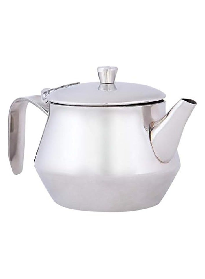 Green Tiger Tea Pot 32 Oz, 20 cm x 9 cm, Silver-HKTP32, Tea Pot , Coffee Pot , Oil Pot , Ghee Pot - Image 1