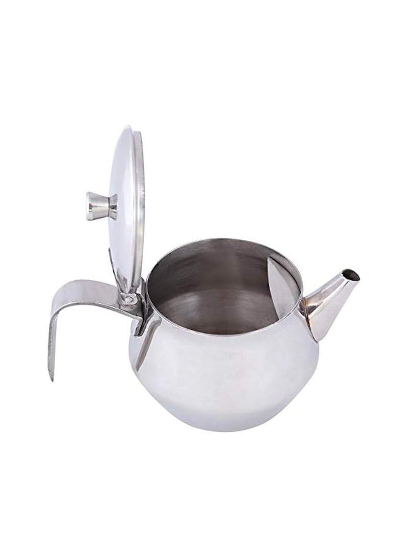 Green Tiger Tea Pot 32 Oz, 20 cm x 9 cm, Silver-HKTP32, Tea Pot , Coffee Pot , Oil Pot , Ghee Pot - Image 2