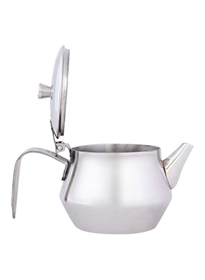 Green Tiger Tea Pot 32 Oz, 20 cm x 9 cm, Silver-HKTP32, Tea Pot , Coffee Pot , Oil Pot , Ghee Pot - Image 4