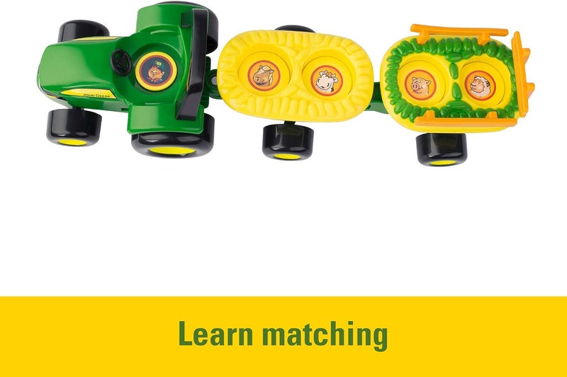 TOMY John Deere Animal Sounds Hayride Preschool Toy - Image 4