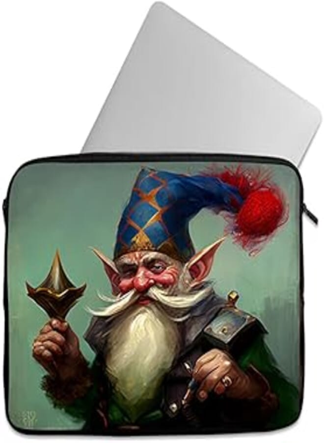 Laptop Sleeve 15.6 & 15 Inch Protective Case With Zipper Carrying Bag Laptop Sleeve Laptop Sleeve Laptop Sleeve 15.6 & 15 Inch-Tat Casual Printed Laptop Sleeve Lap 5230