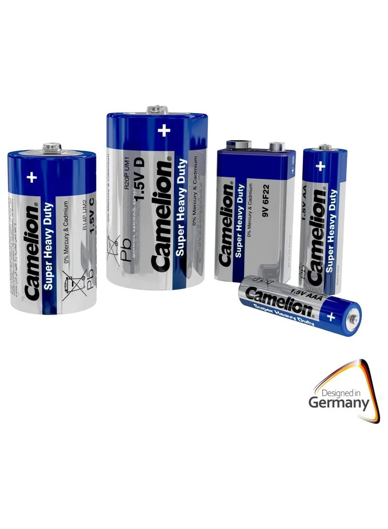 Camelion Camelion Super Heavy Duty Batteries 10200220 R20/mono/Pack of 2  - Image 3