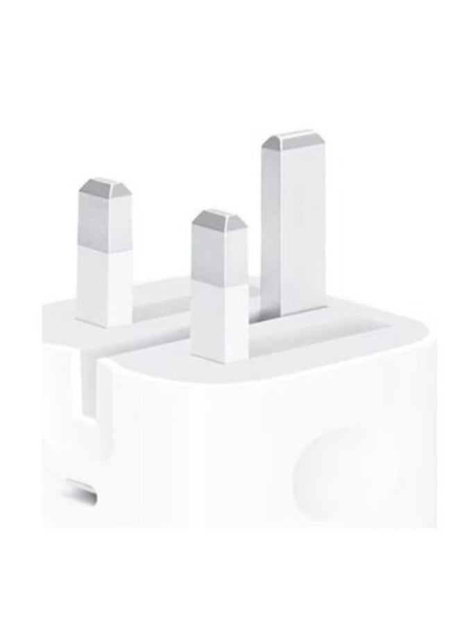 muhawil taqati/shahin USB-C thulathiu al'atraf biqudrat 20 wat - 'abyad - Image 2