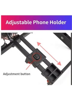 Jmary JMARY MT-33 Phone Stand Tripod ABS Video Recording Vlog Mobile Phone Rig Cage  - Image 3