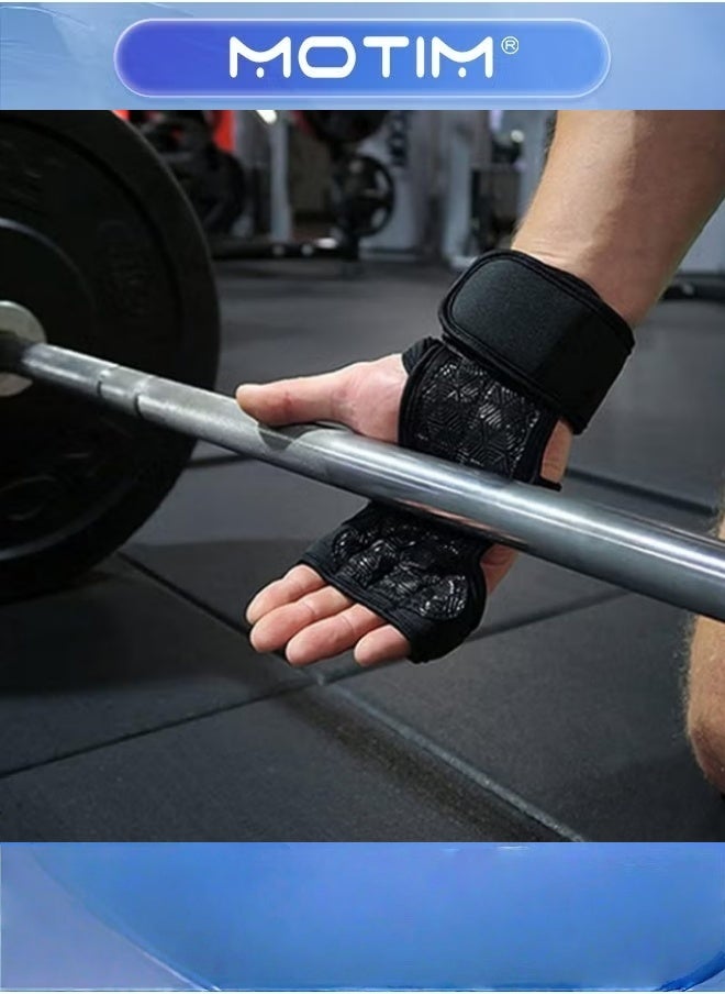 Generic Sports Gloves Weight Lifting Gloves with Wrist Support for Fitness Gym Cross Training Gloves & Power lifting Gloves  - Image 5