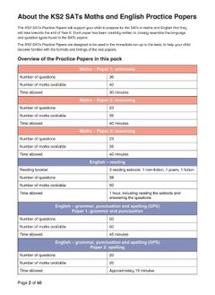 KS2 SATs Maths and English Practice Papers  - Image 5