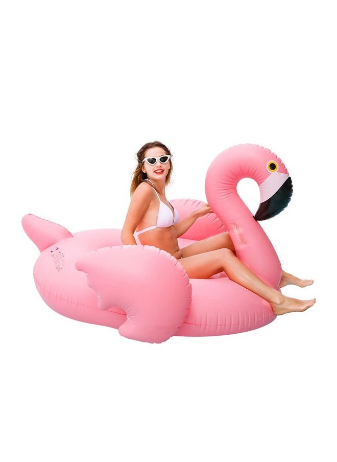 doctor dolphin Pool Floats For Adultsfloaties For The Pool With Comfortable Handles Inflatable Giant Swan Pool Lounge…  - Image 1