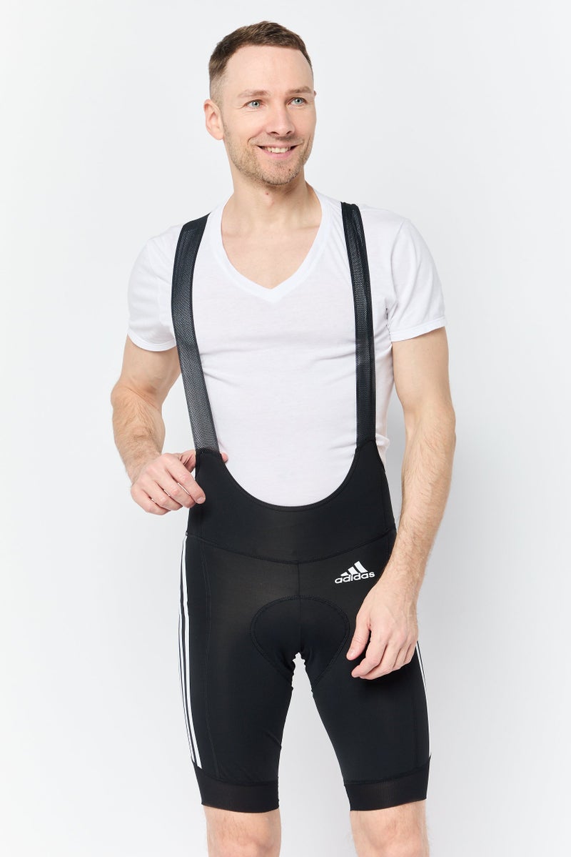 Adidas Men Sportswear Fit Padded Cycling Shorts, Black  - Image 1
