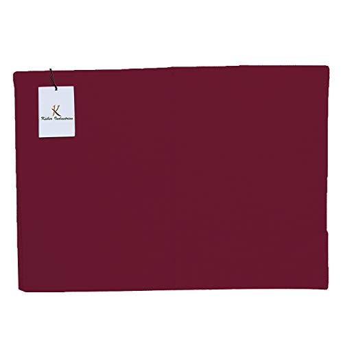 Kuber Industries (Set of 4) Clothes Organiser for Wardrobe - Foldable and Stackable Organizer for Shirt | Garments | Cloth - Storage Container Separator for Closet | Almirah | Cupboard | Shelf(Maroon) - Image 5