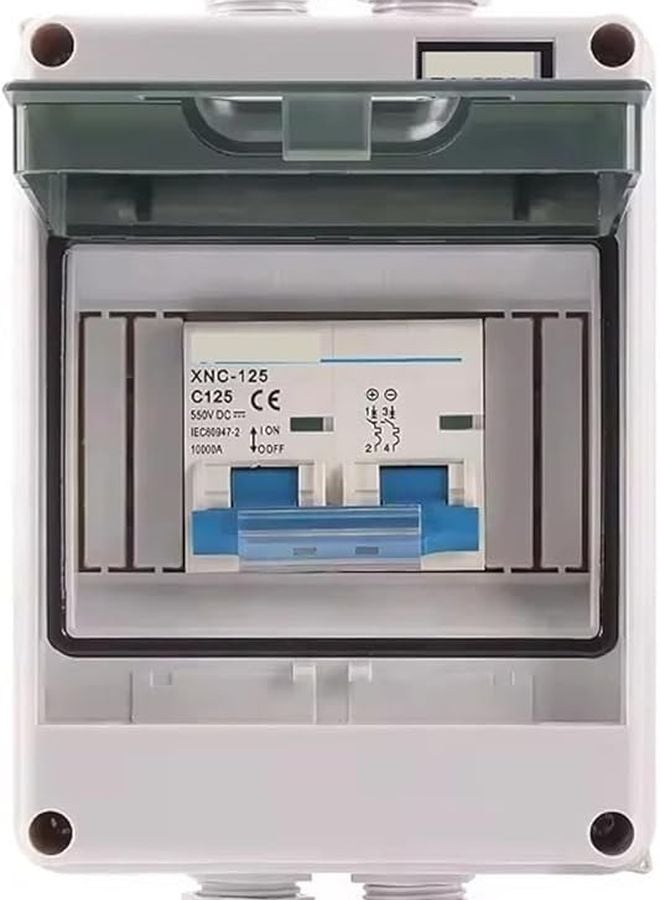 CE Solar DC Combiner Box 1 Array Photovoltaic Combination Lock Box IP65 - Image 2