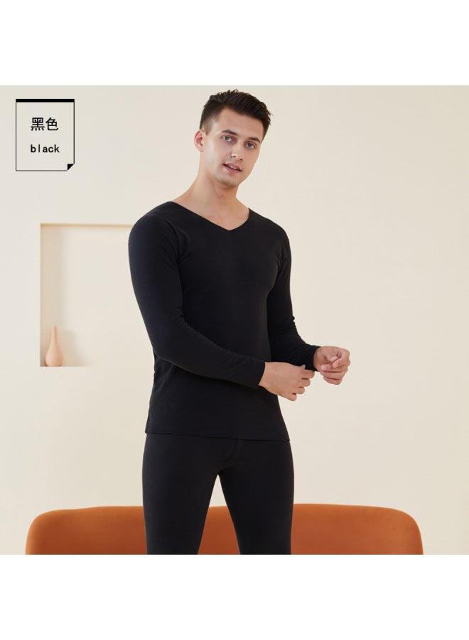 Seamless Thermal Underwear For Men, Winter Fleece-lined Heating Tops, Women's Couple Thermal Pants, Tiktok And Kuaishou Men's Set, Heat-retaining