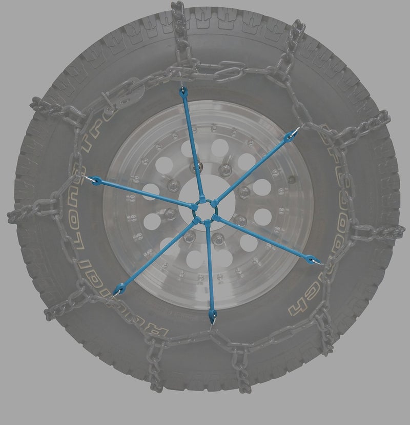 SCC QG20007 مشد سلسلة متعدد الأذرع لشاحنات خفيفة وSUV - مجموعة من 2، أزرق - Image 2