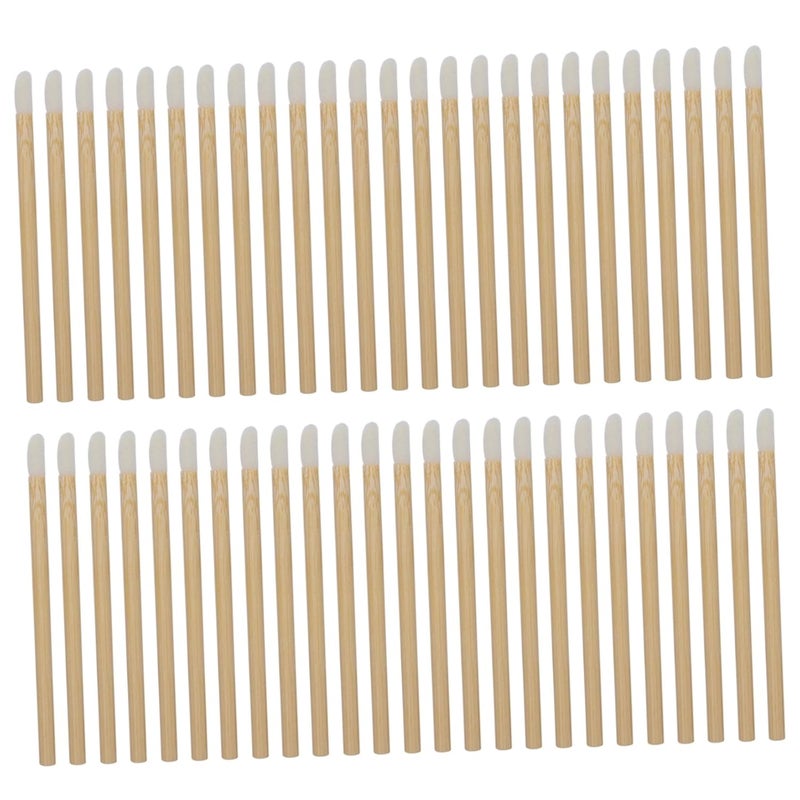 Labor saving OUNONA 50Pcs Disposable Lip Brush Applicators with Handle Travel Friendly Makeup Tool for Lip Gloss Lipstick and Eyelash Makeup Makeup Lovers and Professionals Varied available picks Sufficient order stock Reliable daily use design Main road full logistics cover Freeze crack proof All-in-one local deliver plan Elegant multi-option build Flexible anti-break Modern practical shape Flexible varied design Dense material Solid anti-deform High precision lightweight material Care processed raw material Assorted natural tone picks Balanced weight Month-round consistent deliver Rack sorted local inventory Long term heavy use compatible Fine polished finish Air & land transit compatible Stable domestic stock Anti slip Most item matching trendy design - Image 1