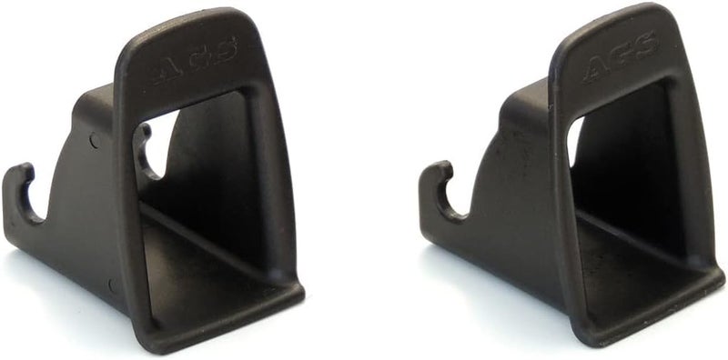 1 Pair Car Seat Isofix Guide Groove Car Child Seat ISOFIX Locater Guide Universal Fit Black