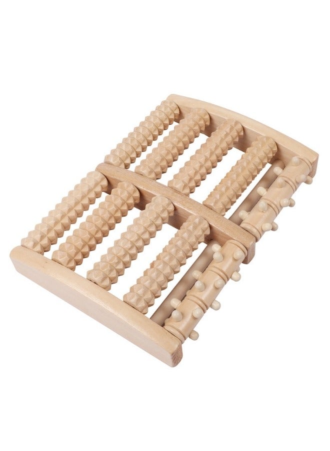 general Foot Massager - Relaxation Gifts for Women, Mom, Runners, Men, Dad - Plantar Fasciitis Relief - Foot Roller for Foot Pain, Neuropathy, Heel Spur Pain, Stress Relief, Wooden Reflexology Tools - Image 1