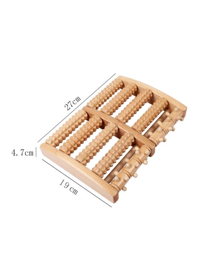 general Foot Massager - Relaxation Gifts for Women, Mom, Runners, Men, Dad - Plantar Fasciitis Relief - Foot Roller for Foot Pain, Neuropathy, Heel Spur Pain, Stress Relief, Wooden Reflexology Tools - Image 3