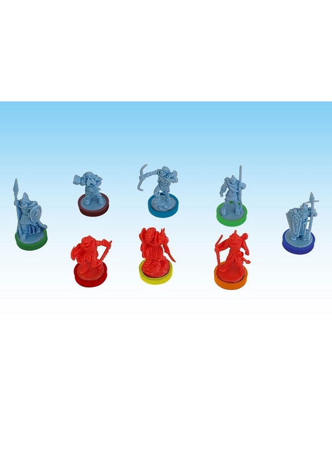 Ares Games War of The Ring Colored Plastic Rings - Core Set (205+ Pieces) - Image 2