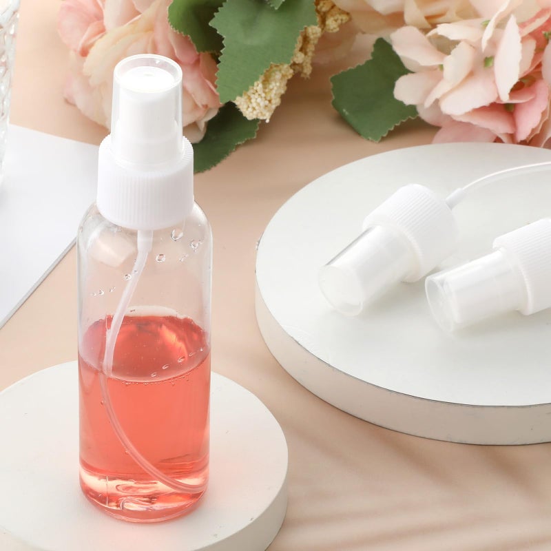 Salbsever 4 Pack Spray Bottle Top, Spray Bottle Nozzle Sprayer Tops Replacement Pump Plastic for Essential Oil Bottles, White - Image 5