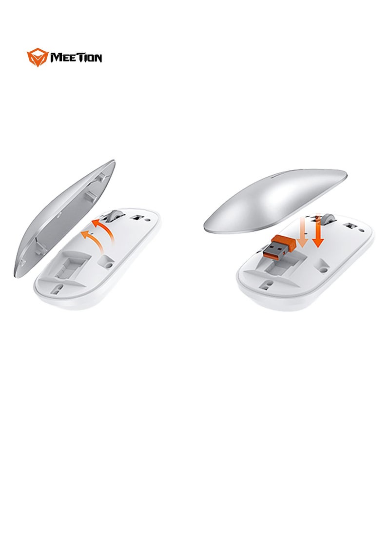 Meetion - MEETION Ultra-Thin Full-Size Wireless Office Combo iKey C230 Universal Synchronization Protocol 2.4 Wireless & Bluetooth Dual Mode Redefine the Seriousness of Aesthetics - Image 1