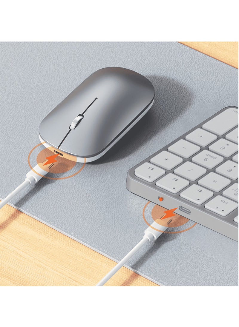 Meetion - MEETION Ultra-Thin Full-Size Wireless Office Combo iKey C230 Universal Synchronization Protocol 2.4 Wireless & Bluetooth Dual Mode Redefine the Seriousness of Aesthetics - Image 1