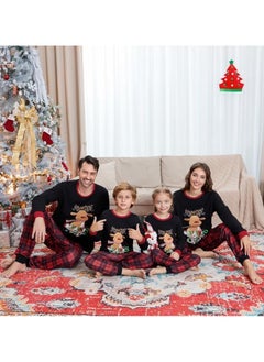 Christmas Family Matching Pajamas Classical Nightwear Sleepwear Sets Long Sleeve Pjs for for Adults Kids and Baby Holiday Xmas Sleepwear Set (Women) - pzsku/Z66C1803E84FBE53156CDZ/45/_/1730952406/aa95f87e-6ff2-418b-ad71-cce67095a751