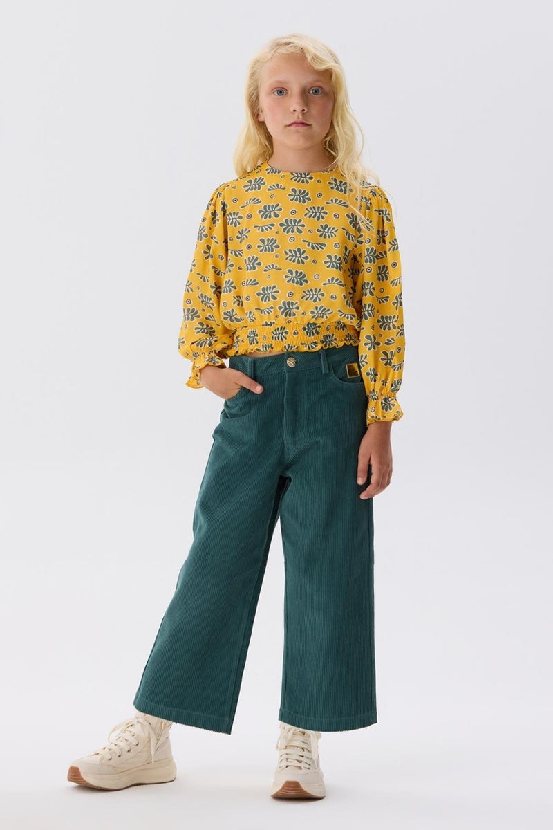 TYESS Bg Store Girl Patterned Blouse  - Image 1