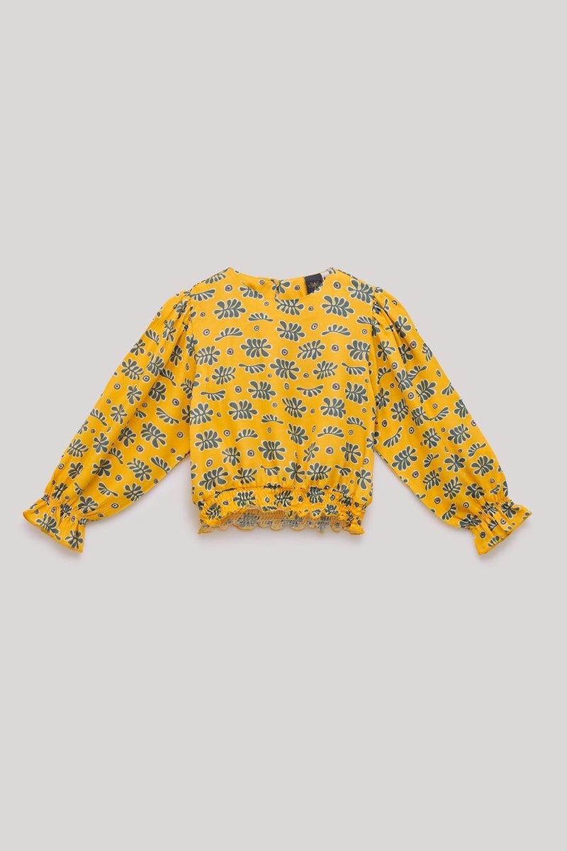 TYESS Bg Store Girl Patterned Blouse  - Image 5